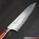 Sakai Takayuki Gyuto 210mm Knife Damascus Hammered VG 10 Steel