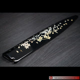 SHIRO MIZU HONYAKI YANAGI SPECIAL EBONY HANDLE w/URUSHI COATED SAYA