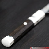 SHIRO MIZU HONYAKI YANAGI SPECIAL EBONY HANDLE w/URUSHI COATED SAYA