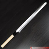 Tsukiji Masamoto White Steel 1 Takohiki Knife 300mm (11.8″) Kasumi