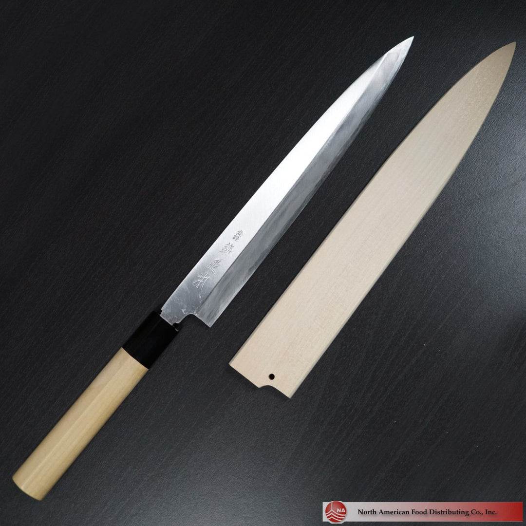 築地正本柳刃包丁 Tsukiji Masamoto Yanagiba Knife Tsukiji Masamoto – N.A. Kitchen Collection