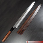 Tsukiji Masamoto Blue Steel 1 (Aoko) Kyomen Yanagi Knife 300mm Yanagi Knife